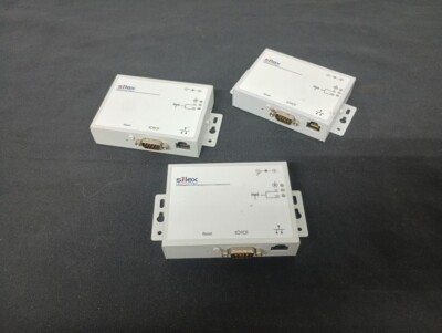 x3- Silex SX-500 Serial Server 5VDC-400mA