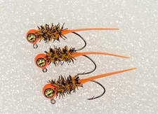 Hand tied wedge tail crappie jigs 1/16 ounce