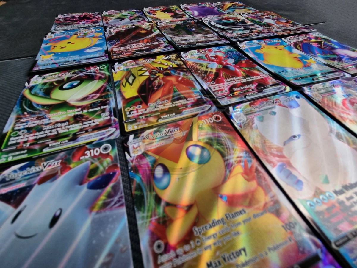 150 Pokemon Cards Bulk Lot Bundle 1x Ultra Rare VMAX Aussie Operated
