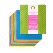 deltaXTRA Swedish Dishcloth for Kitchen Eco-Friendly Absorbent Sponge Cloth