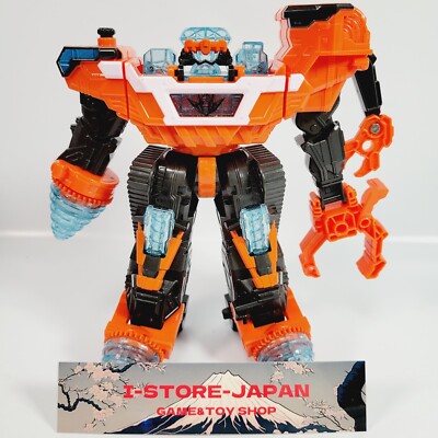 Power rangers Mashin Sentai Kiramager Kirameiger 03 DX Gigant Driller BANDAI