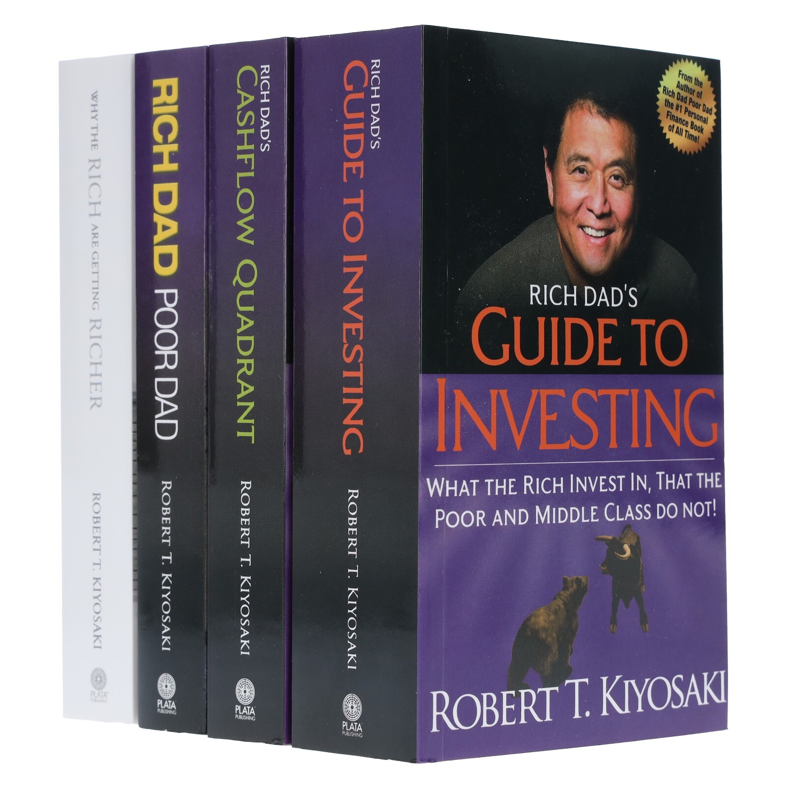 Rich Dad's Collection By Robert T. Kiyosaki: 4 Books Set - Non Fiction - PB