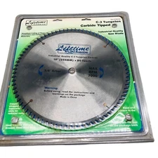 saw blades lifetime carbide 10" 254mm industrial quality c-3 tungsten READ