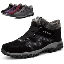 Men's Women's Winter Boots Outdoor Cold-Weather Warm Lightweight Walking Boots