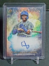 2022 Bowman Inception Primordial Prospects Eddys Leonard Auto #EL #'d 53/99