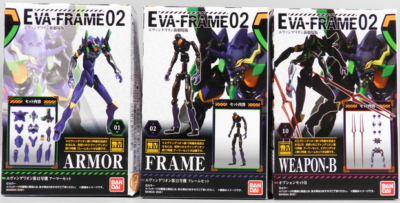 eva frame まとめ売り EVA-FRAME-DX02: Evangelion: 1Box (3pcs) | HLJ.com