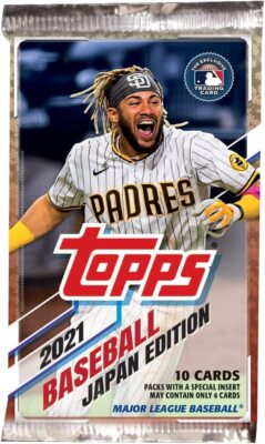2021 Topps MLB Baseball Japan Edition Box Trading Cards Factory