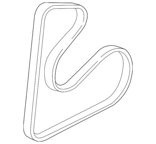Correa del alternador para Acura (N/P 31110-5LA-A02)