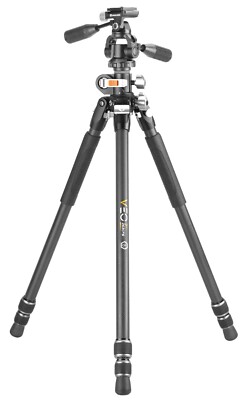 VANGUARD VEO 3+ 263CPS PROFESSIONAL CARBON FIBER TRIPOD WITH PH38S PANTILT HEAD