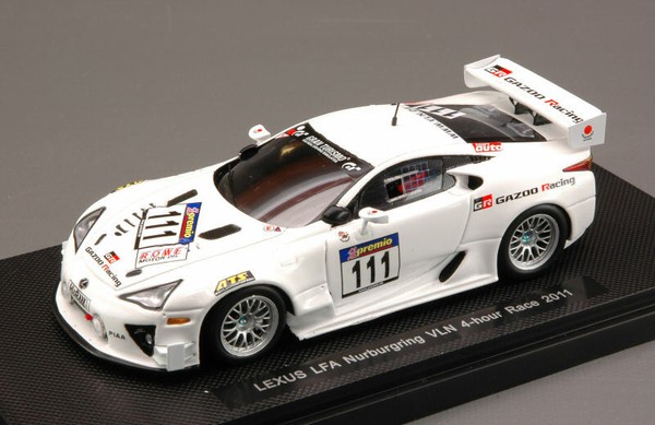 Lexus Lfa #111 Nurburgring Vln Race 2011 1:43 Modell Ebbro-image