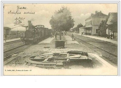 21.SAINT Jean De Losne.la Gare.train