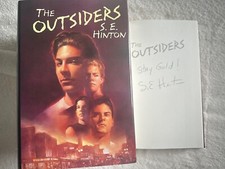 Signed The Outsiders by S.E. Hinton Stay Gold! hardcover Edition
