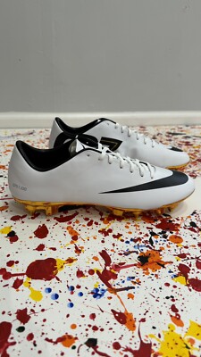 NIKE MERCURIAL VAPOR IX CR7 SE SG GOLD #70/100 SZ 10 696058-109