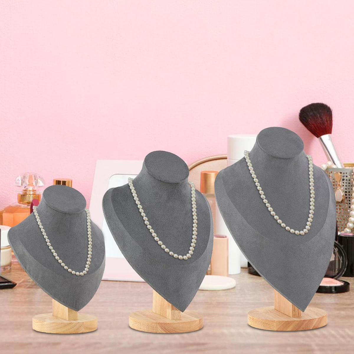 Mannequin cheap necklace display