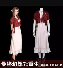 Final Fantasy VII Rebirth Aerith Gainsborough Cosplay Dress Outfit Costume Suit