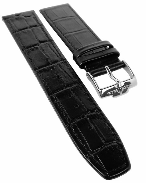 Jacques Lemans > Uhrenarmband 20Mm Leder Schwarz > KC-102A > KC-102-image