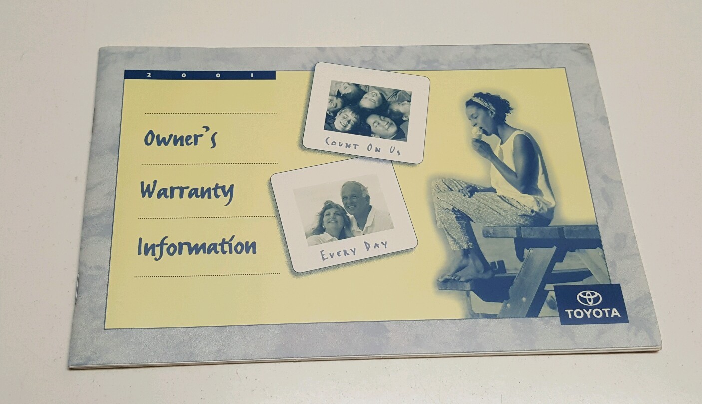 2001 TOYOTA CELICA OWNERS MANUAL V4 1.8L GT GTS AUTO MANUAL TRANS FUSES FLUIDS