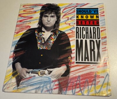 Richard Marx - Should've known better 7'' Single Europe