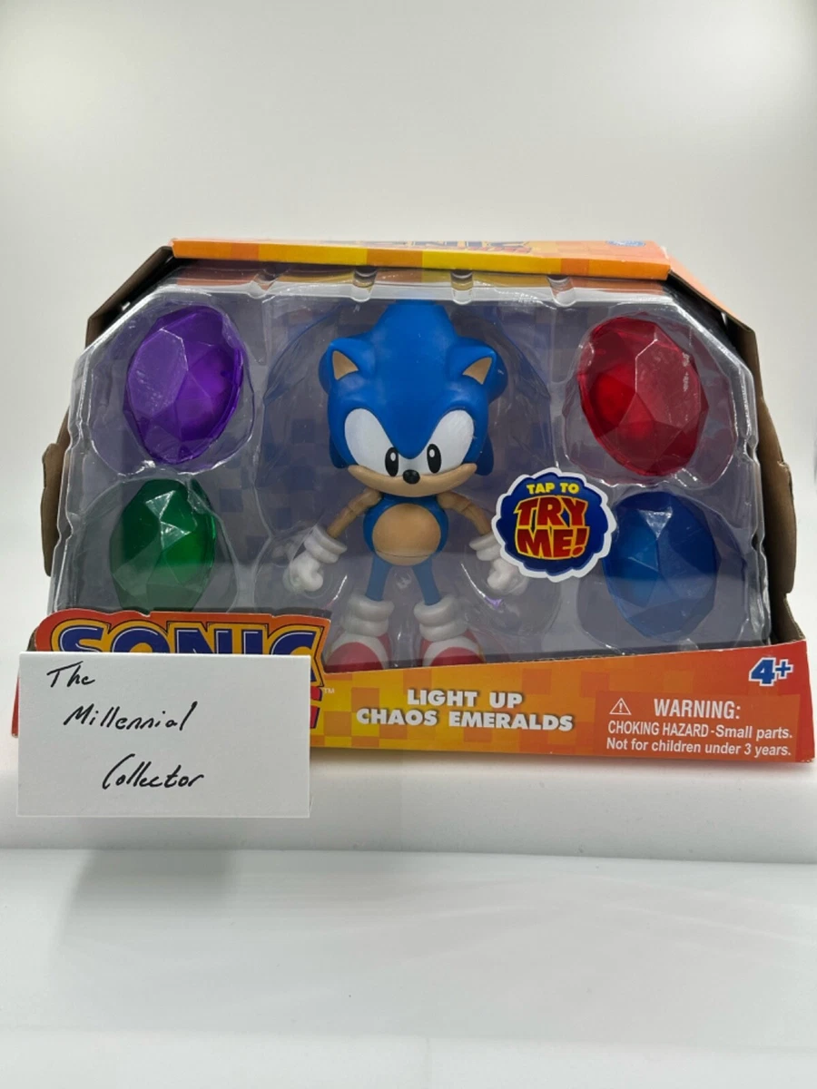 Sonic The Hedgehog Loose Light-Up Blue Chaos Emerald 1 1/2