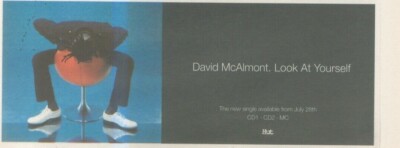 ANEW5 WERBUNG 4X11 DAVID MCALMONT: SCHAU DIR SELBST SINGLE