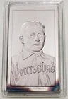 Honus Wagner T206 Proof Baseball Card 8 oz .999 Silver Bar By CMG