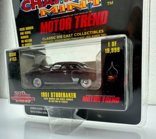 Racing Champions Mint "1951 STUDEBAKER" Issue #153. Die Cast Collectibles. - Picture 3 of 5