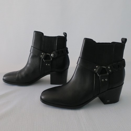 Dalma Harness Moto Biker Ankle Boots | eBay