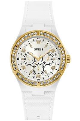 Orologio Donna Guess Ladies Sport W1093L1 di Gomma Bianco | eBay