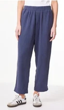 $68 C&C California Women’s Cotton Pants- Mood Indigo- Medium- New With Tags