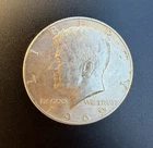1969 D Kennedy Half Dollar 50C - 40% Silver  - AU Condition