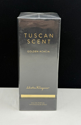 Salvatore Ferragamo Tuscan Scent Golden Acacia EDP Spray 2.5 oz /75 ml NIB