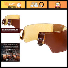 Sheepskin Belt Liner - Medium Size, Comfortable & Durable - Made in USA