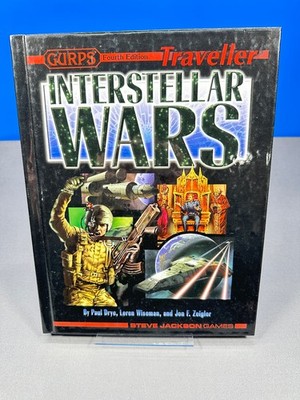 GURPS TRAVELLER INTERSTELLAR WARS FOURTH 4TH EDITION BOOK STEVE JACKSON GAMES