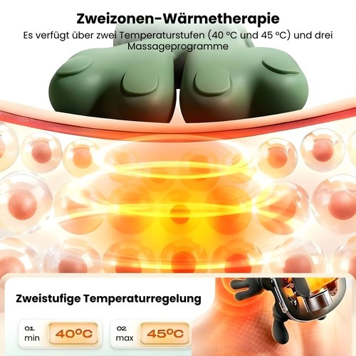 Elektryczny masażer szyi 4D Tkanka głęboka – Ból i rozluźnienie mięśni - Zdjęcie 4 z 12