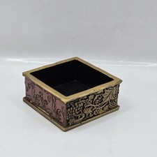 Ceramic Square 2.25" Jewelry Tray, Small Ring Dish Holder Trinket Mini Tray