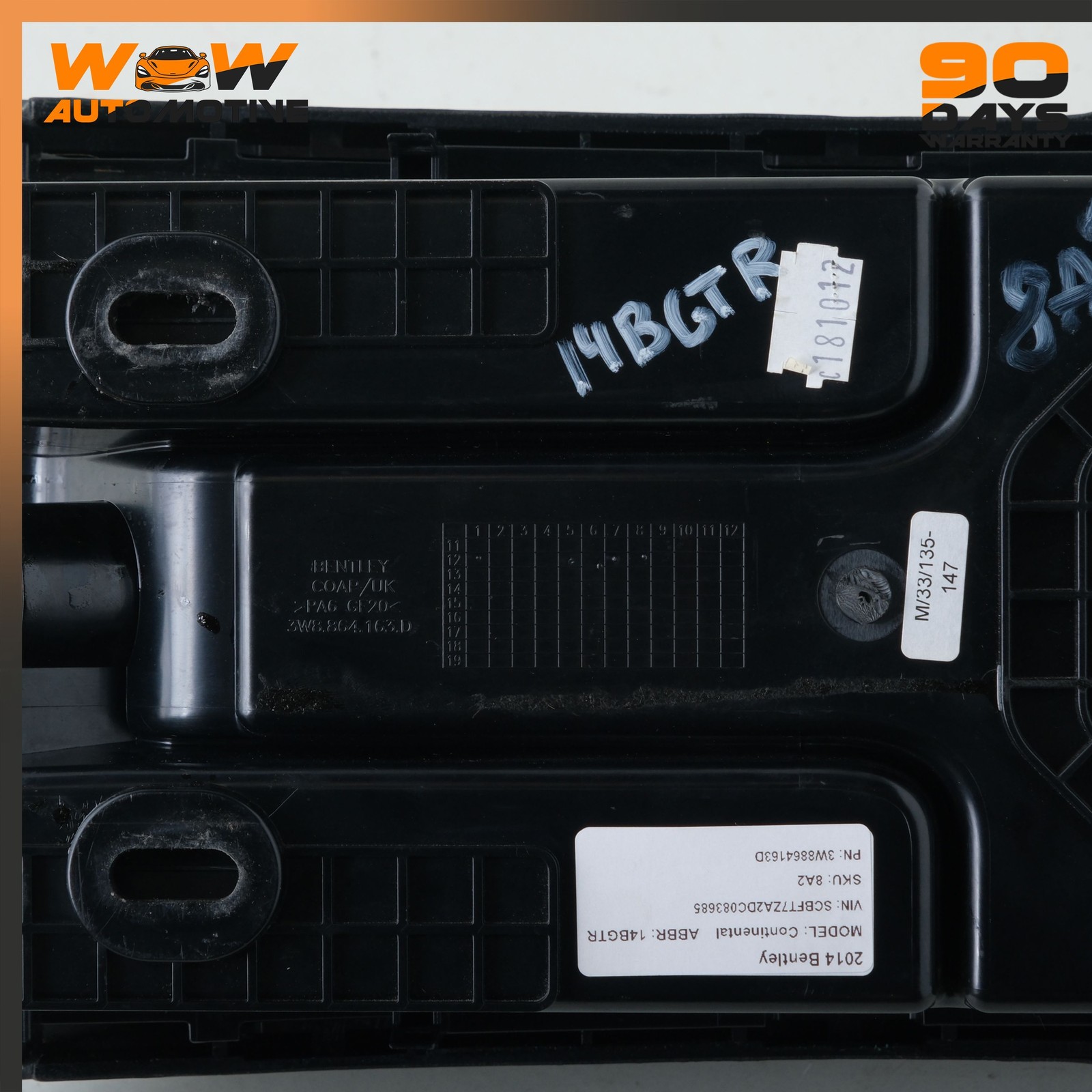 Bentley Continental GT 2012-2018 Front Center console storage compartment