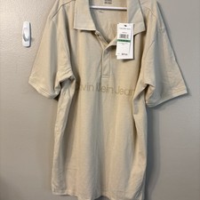 Calvin Klein Jeans Boys L 14/16 NWT Beige