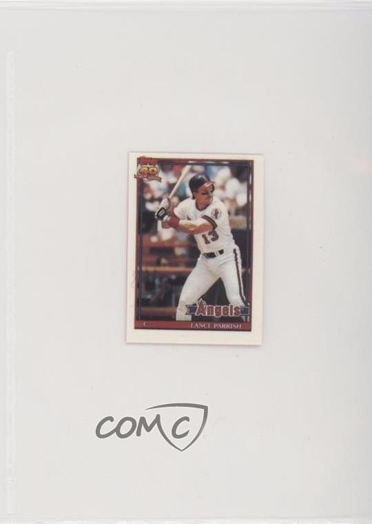 1991 Topps Micro Lance Parrish #210 0c4