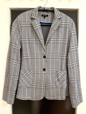 Damen Blazer gemustert, feines Karo , More & More, Größe 42, pfegeleicht,