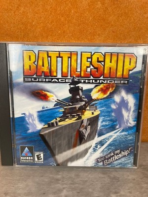 BATTLESHIP SURFACE THUNDER PC Video Game Hasbro Interactive Strategy