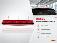 Bremslicht Dritte Bremsleuchte für 07-13 BMW 3er E93 Cabrio LED Rückleuchte