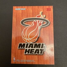 1995-96 Fleer Miami Heat Team Logo No. 251