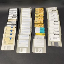 Lot of 50 Used Misc 3.5" Floppy Disks Diskettes Vintage D-C