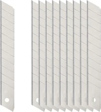 Snap Off 18mm Cutter Retractable Utility Knife Replacement Blades Refill