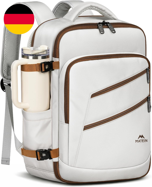 Matein Ryanair HandgepäCk 40X30X20, Reiserucksack Damen Mit Nassfach, Rucksack 4-image