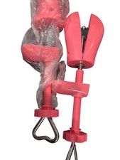 LANNEY Shoe Stretcher Unisex Size 5.5-10 Pink Adjustable Pair With Shoe Horn