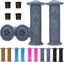 Kids Bike Grips 4PCS - Eco-Friendly TPE Handlebar Grips for Children'S Bikes/Tri
