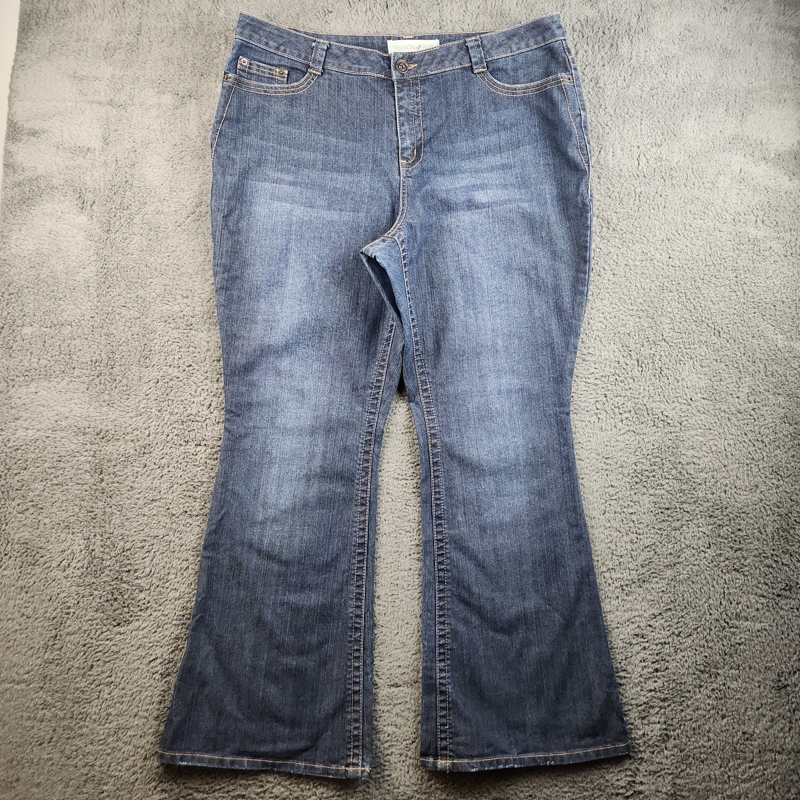 20w High Rise Coastal Dark Wash Stretch Boho