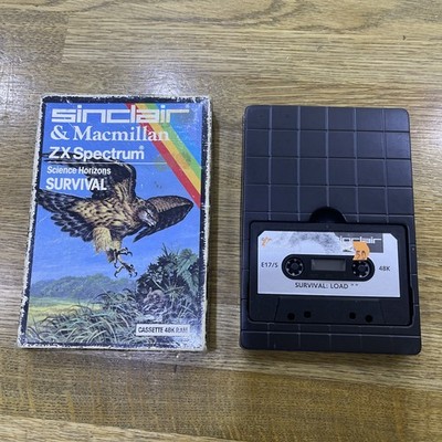 ZX Spectrum Sinclair Wissenschaft Horizonte Überleben Kassette Band Spiel pädagogisch