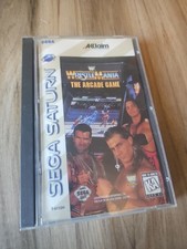 Sega Saturn Arcade Game Wrestlemania the Arcade Game 1996, WWF, Tested, Vintage